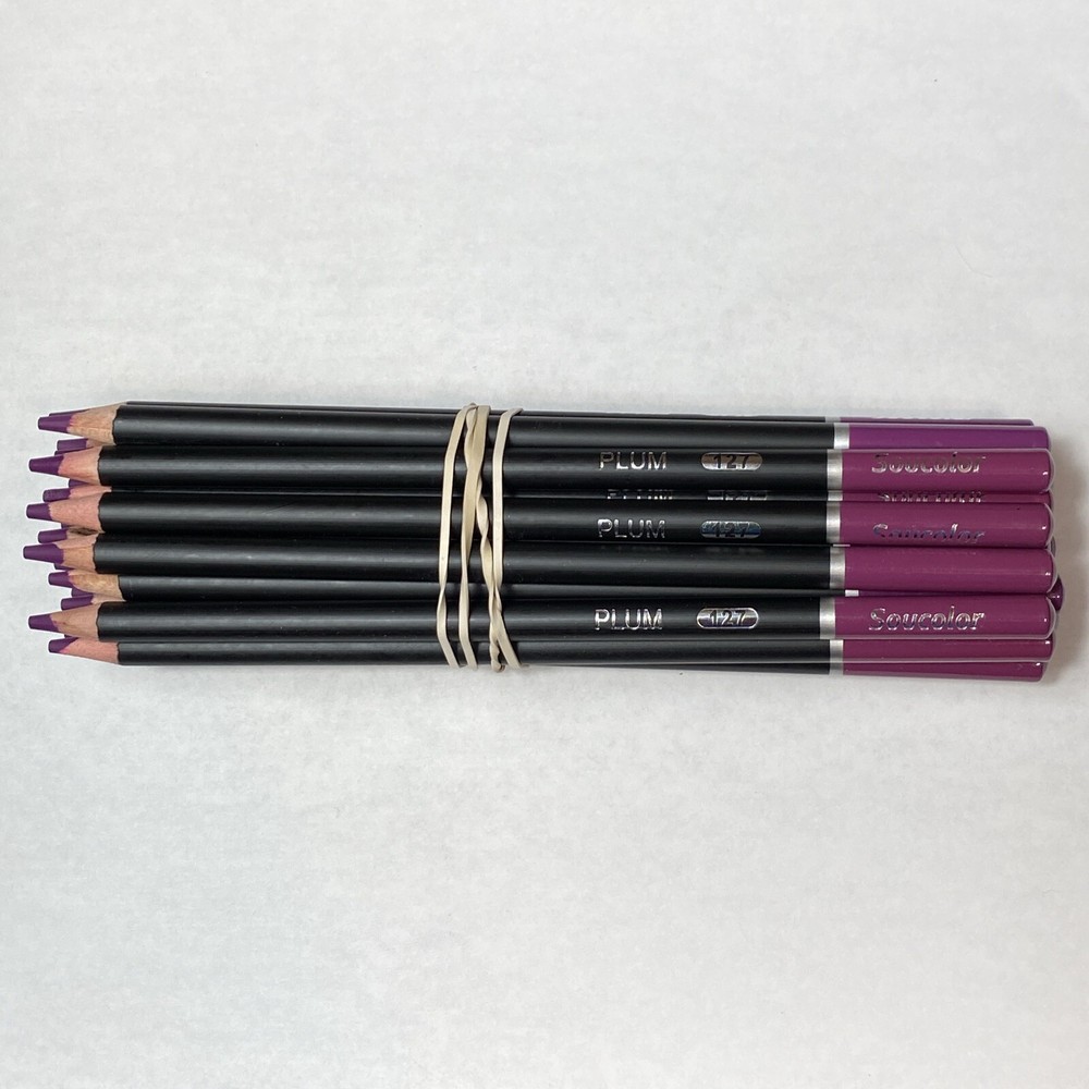 (20) PLUM 127 – Soucolor Colored Pencils – 4.0 mm Soft Core