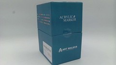 AW-1996 48 Color Acrylic Marker Set – Tip Pens For Kids, Metal, Wood & More