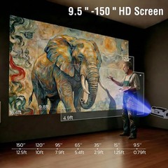 Art Projector for Tracing, Drawing Projector Smart Art Sketcher 1280*720 on Wall