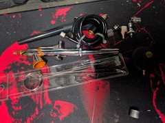 Master Airbrush Cool Runner II System Set Compressor G25 E91 ABD KIT-SP7B-20