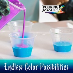 Pouring Masters Agave Green Metallic Pearl 8-Ounce Acrylic Pouring Paint