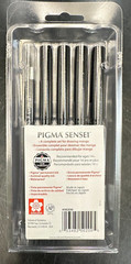 50200 Sakura Pigma Sensei Manga Drawing Set, Black Ink, Pack of 6 Pieces