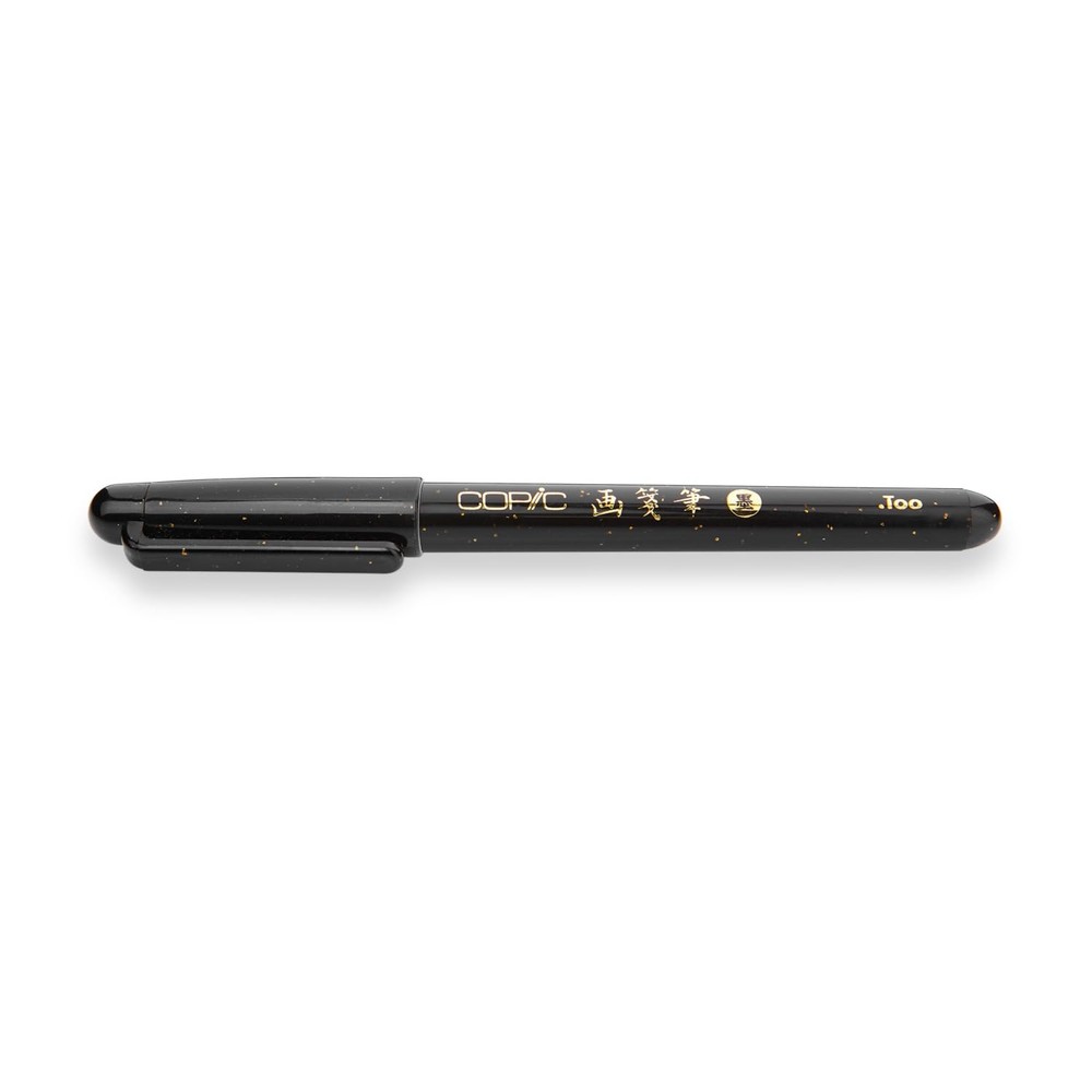Black Fine Point Disposable Sumi E Brush Water Based Ink Writing Instrument