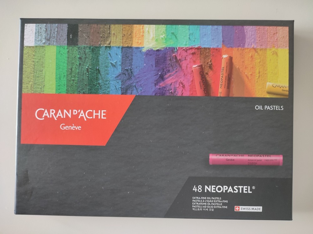 CREATIVE ART MATERIALS Caran D’ache Neopastel Oil Pastels Set/48 (7400.348)
