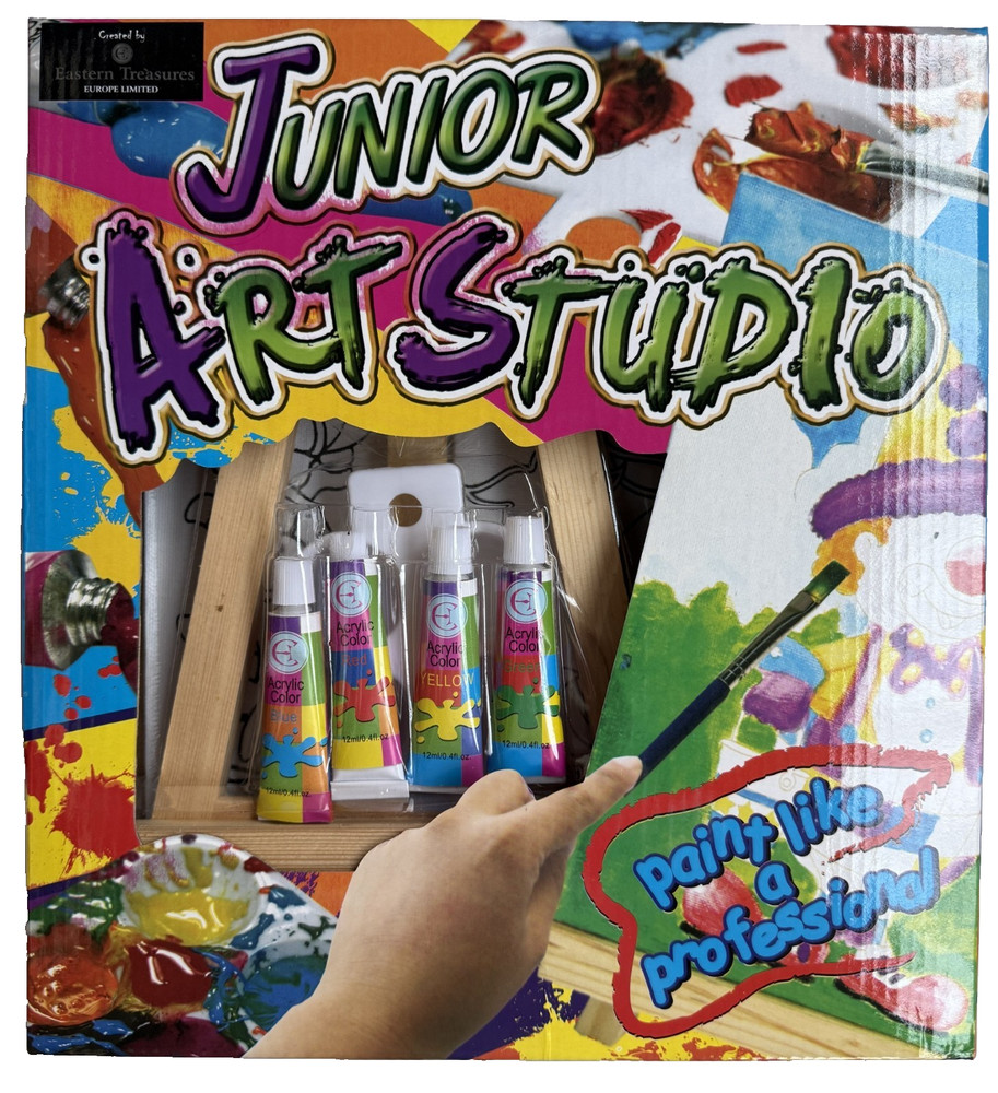 Junior Art Studio – Starter Kit For Children’s Arts & Crafts Activity