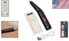 Effortless Precision: Rechargeable USB Eraser with Extra Fine Tip & 20 Refills