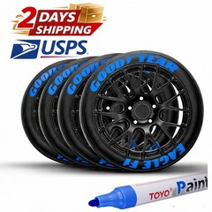 TOYO Tire Letters Waterproof Permanent Paint Marker PenCar Tires Rubber Metal 6)