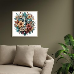 5D Faith in the Cross Diamond Painting Kits for Adults Beginner, DIY Round Full.