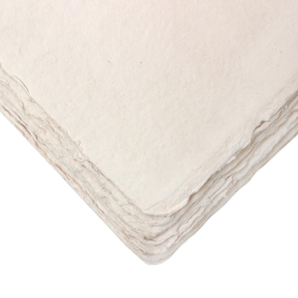 INDIGO HANDMADE 100% COTTON-RAG RECYCLED PAPER-EXTRA HEAVY 500GSM NATURAL