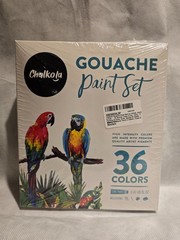 Chalkola Gouache Paint Set 36 Colors NEW