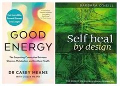 Self Heal By Design +Good Energy best 2 book combo best quality book.