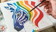 100ml Acrylic Paint Tubes Student Artist Quality Ass. Colours Glitter Art Paints