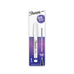 Waterproof Extra Fine Point White Paint Marker Pen Sharpie Oil-Based Long Lastin