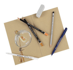 SoHo Urban Artist Open Bound Sketch Pads 10 Pack – Kraft – 8.5×11