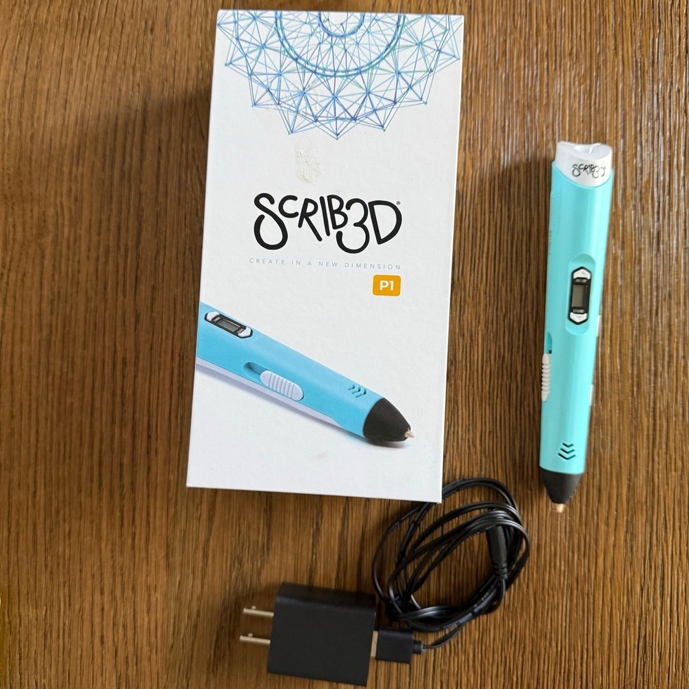 SCRIB3D P1 3D Printing Pen ONLY With Power Supply – WORKING