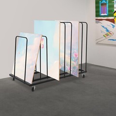 Art Drying Rack with Wheels – Durable, Spacious, Modern Design for Artists