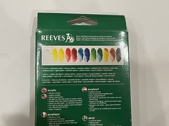 (Brand NEW) Reeves Acrylic Paint Set – 12x10ml Tubes, 12pc, 12 artist colors