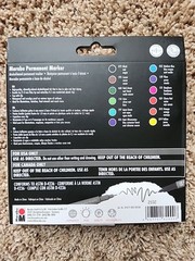 ?? MARABU GRAPHIX PERMANENT MARKERS 12 ALCOHOL BASED DUAL SIDED MULTI COLOR ART