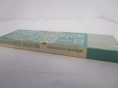 Rare Vtg Winsor & Newton’s Scholastic Watercolours Palette Box No. B 12