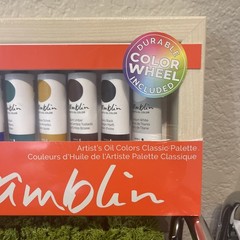 Gamblin Artists Oil Colors Classic Palette 9X37ml (1.25oz) ~ New ~
