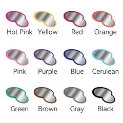 TRANSON 12pcs Outline Shimmering Markers with Metallic for Fun Art Drawing Cr…