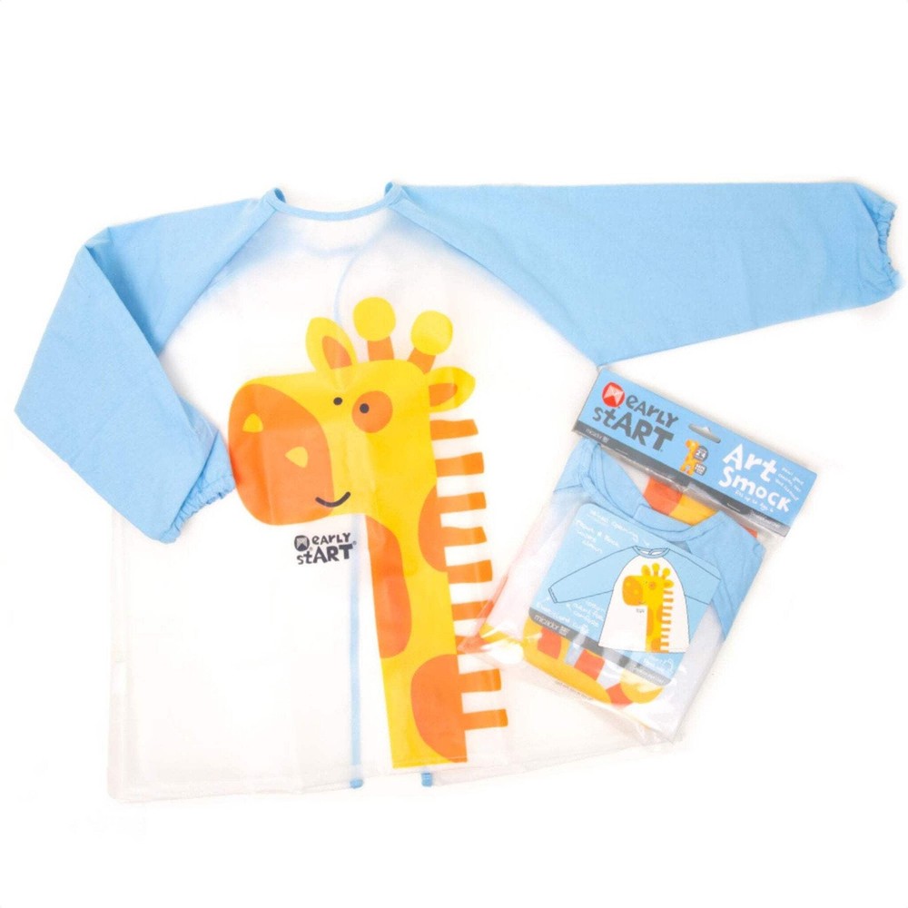 Micador Jr. Craft Smock 2–4 Years Waterproof Kids Art Smock EVA Wipe-Clean NEW