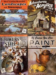 Lot Of 22 Vintage Walter T Foster Art Books Oil Acrylic Landscape Drawing Media