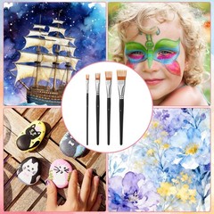 Grainer Brush Set 4PCS Texture Paint Brushes Acrylic Oil Watercolor Art Tool