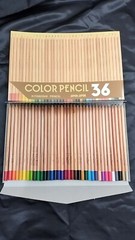 【Directly sent from Japan】”Kita-Boshi” color Pencil set 36 color/Incence Cedar