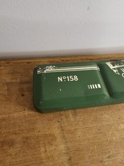 Vintage Reeves Canada Student 8 Water Colour Paint Tin No. 158 England – Empty
