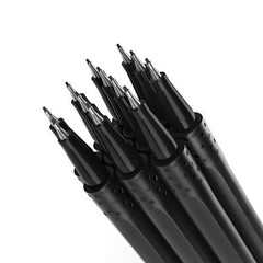 Arteza Inkonic Fineliner Pens | Black – Pack of 12