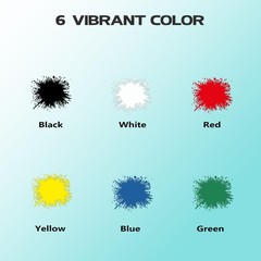 Airbrush Paint 6 Colors, Ready to Spray Airbrush Paint Set, Water-Based Acryl…