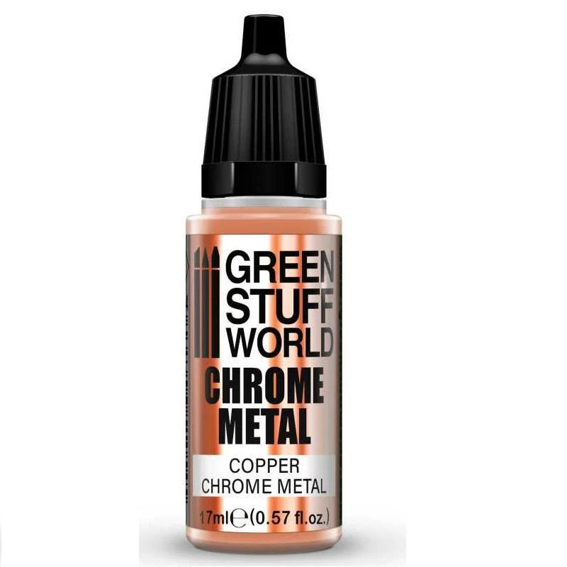 Green Stuff World for Models and Miniatures Chrome Paint – Copper 3694