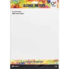 Tim Holtz Alcohol Ink Yupo – White Cardstock 8″x10″