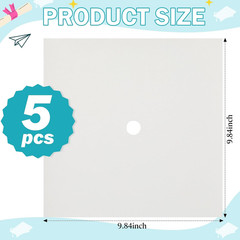 Leather Construction Paper for Graduation Cap Decorations 10×10 Inches Beige