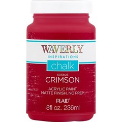 Chalk Paint Ultra Matte Crimson 8 fl oz Interior and Exterior Decorative Finish