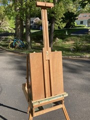 Vintage Original Julian French Easel Made in France 1960s. MISSING DRAWER