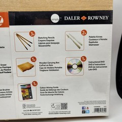 27 PC Daler Rowney Acrylic Paint Box Set