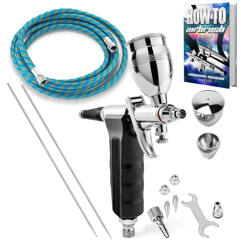 Trigger Style Pistol Grip Airbrush Spray Kit