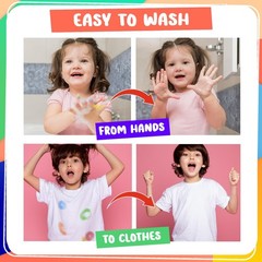 Chalkola 16 Washable Dot Markers for Toddlers | w/ 50 Page Coloring Activity …