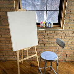 Stretched Artist Canvas | 18×24 inches | 4 Pack | 1.5” inch Thick Gallery Pro…