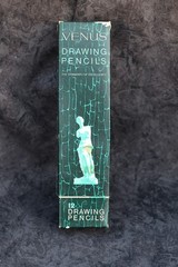 VTG Venus 3820 HB Drawing Pencils Black, Single Color Box of 12 New 3 Available