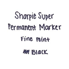 Black Sharpie 1 Count (Pack of 1),