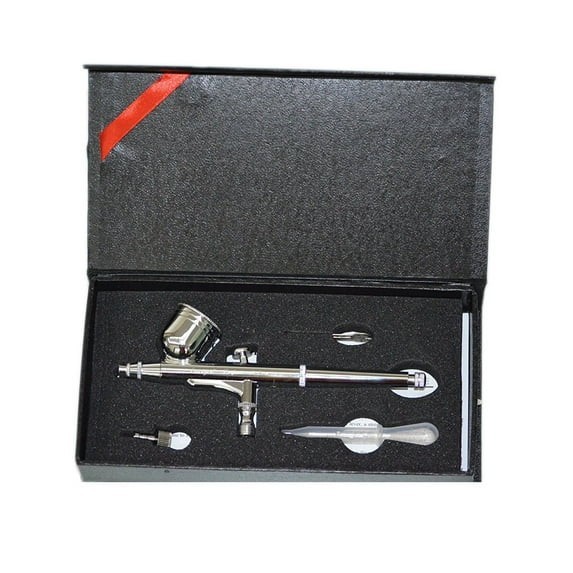 Aerograph (AG-130E) Set 0.3mm, Dual Action Gravity Feed Airbrush- High Quality