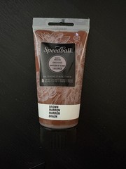(6) Speedball Water-Soluble Block Printing Inks, 2.5-Ounce (NEW)