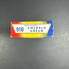 VTG Eagle Turquoise Prismacolor 910 Emerald Green Colored Pencils, 9 Pencils