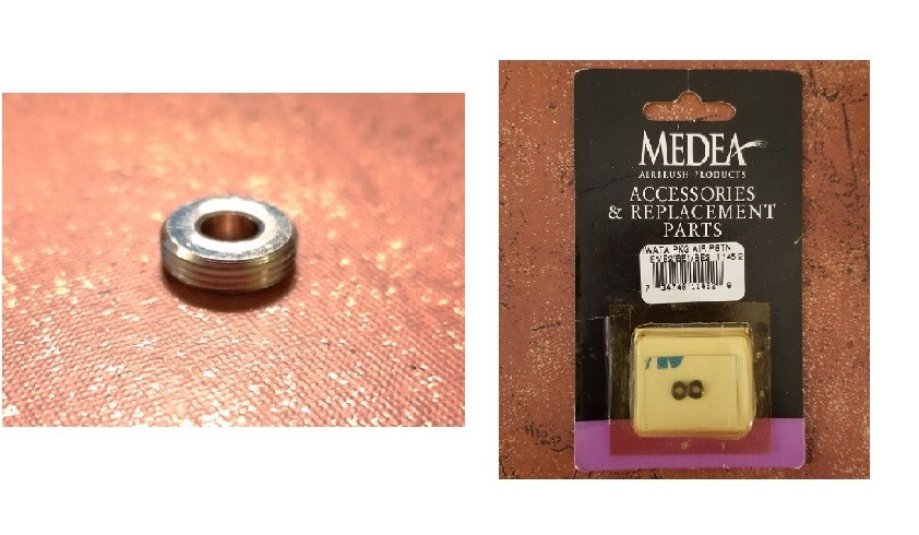 Iwata I 005 2 I 0052 Adjustment Screw E1, E2 and I 145 2 Packing for Air Piston