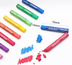Artecho Oil Pastels Set of 120 Colors, 120 Count (Pack 1), Multicolor