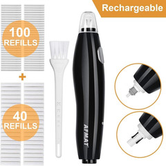 Electric Eraser for Artists, Rechargeable Electric Eraser Kit, 140 Refills for D