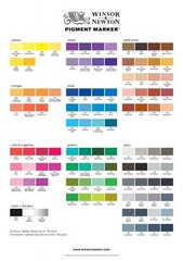 Winsor & Newton Pigment Markers Twin Tips – YOU PICK COLORS – 100+- BRAND NEW